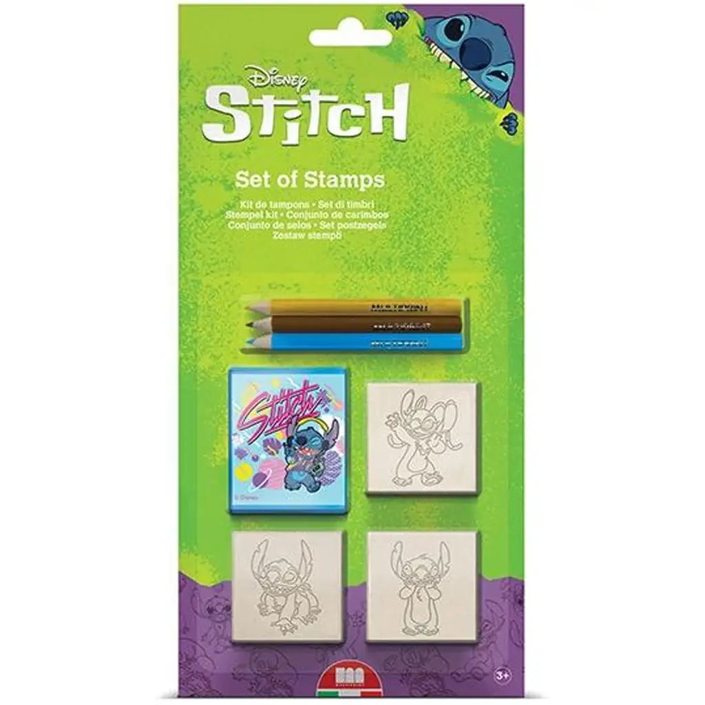 Stitch nyomda szett ceruzákkal - Multiprint kép 1