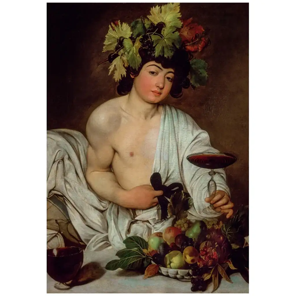 Museum Collection: Caravaggio - Bacchus 1000 Teile Puzzle mit Poster - Clementoni kép 2
