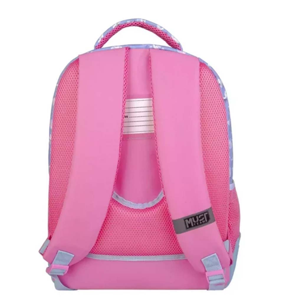 Luna: Must Team Cinnamoroll Ballons abgerundeter Schulranzen mit 3 Fächern, Rucksack 32x18x43 cm kép 2