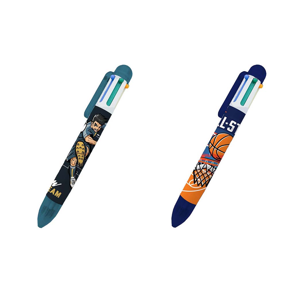 Luna: Must Team Kugelschreiber mit Jungenmotiven, 6 Farben, verschiedene Ausführungen, 1 Stück kép 2