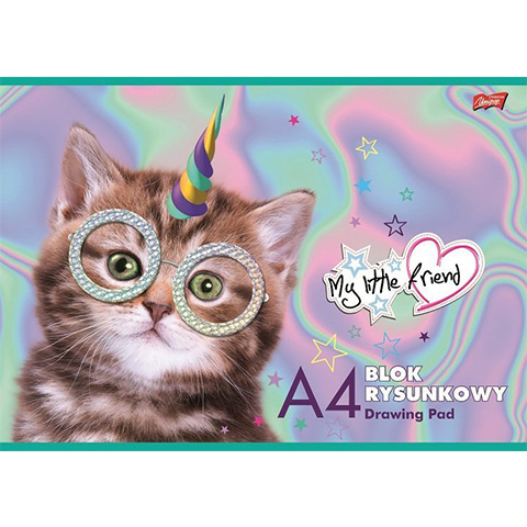 My Little Friend Skizzenheft A4, 20 Blatt kép 2