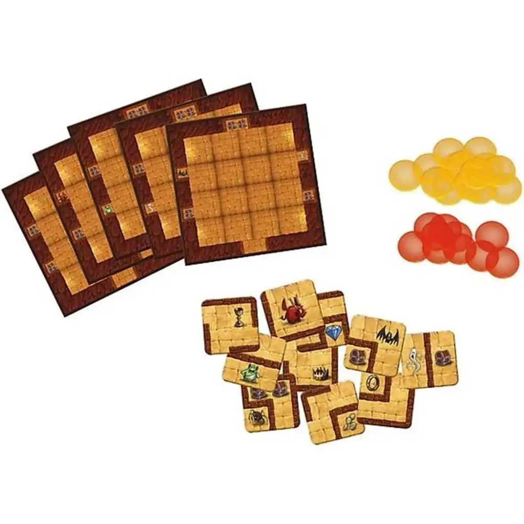 Misterious Dungeons Brettspiel - Trefl kép 2