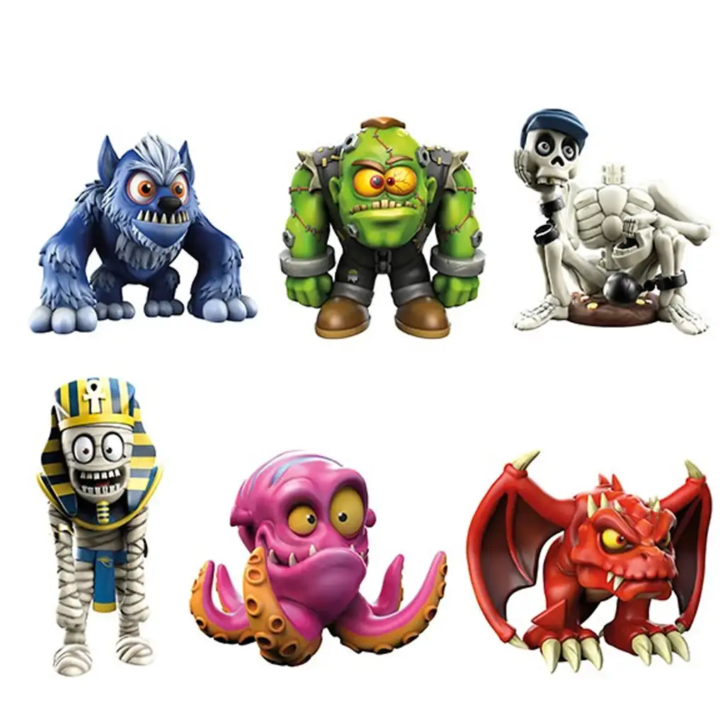 Mystische Monster Sammelfiguren Überraschungsei 1 Stk kép 2