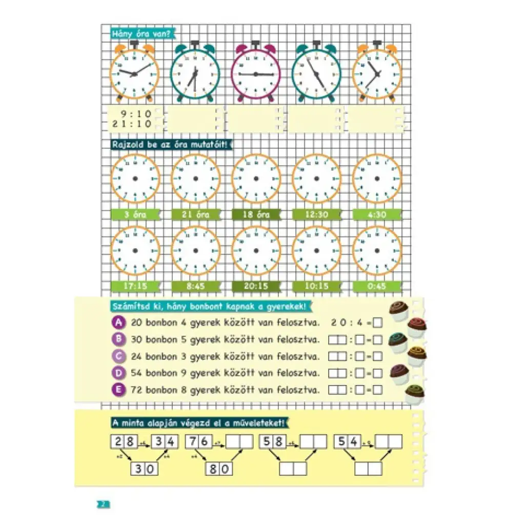 Ich werde besser... in Mathe - Übungsheft für Drittklässler kép 2