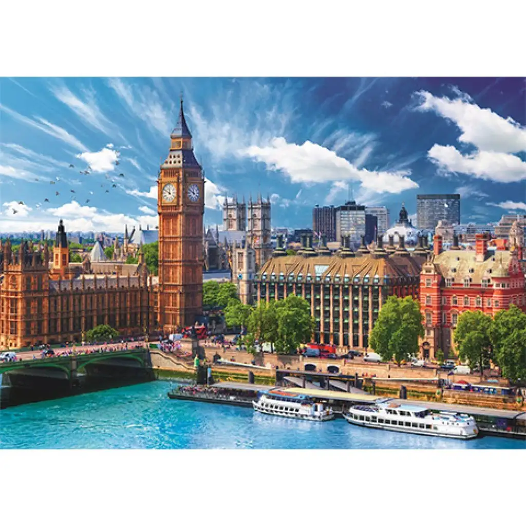 Sonniges London 500-teiliges Puzzle - Trefl kép 2
