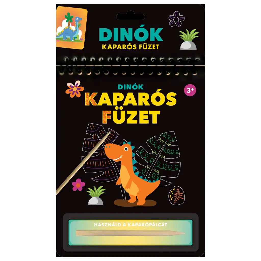 Kratzbuch - Dinos