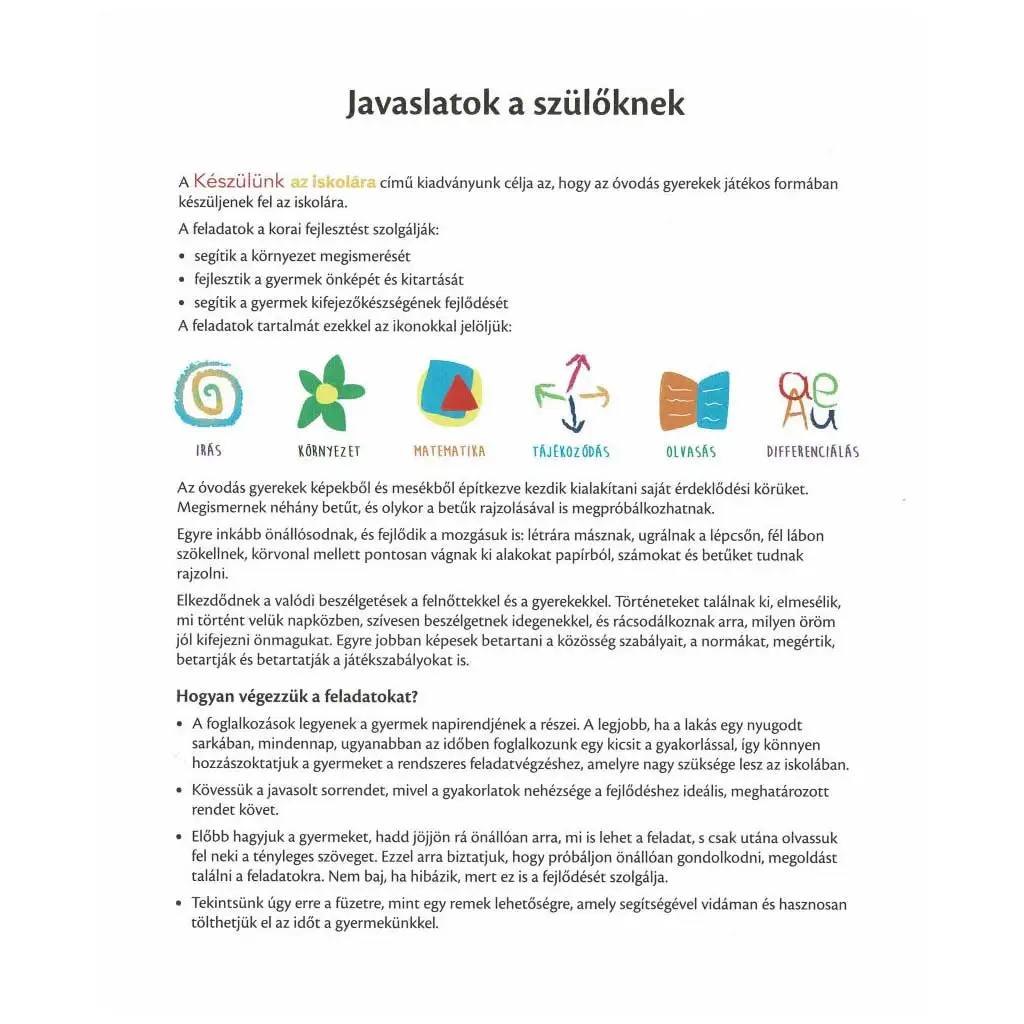 Wir bereiten uns auf die Schule vor - für 5-6 Jährige kép 2