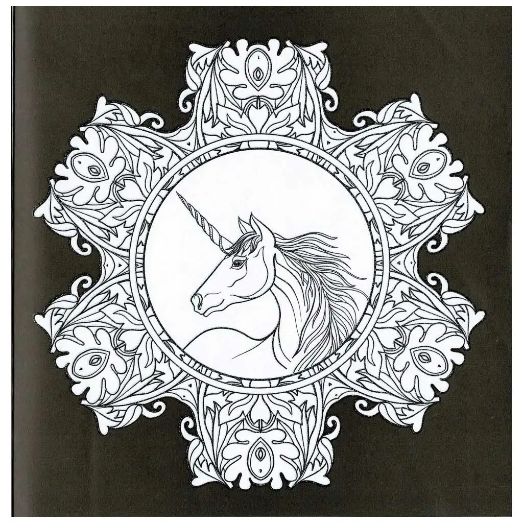 Glitzernde Malbücher - Einhörner kép 4