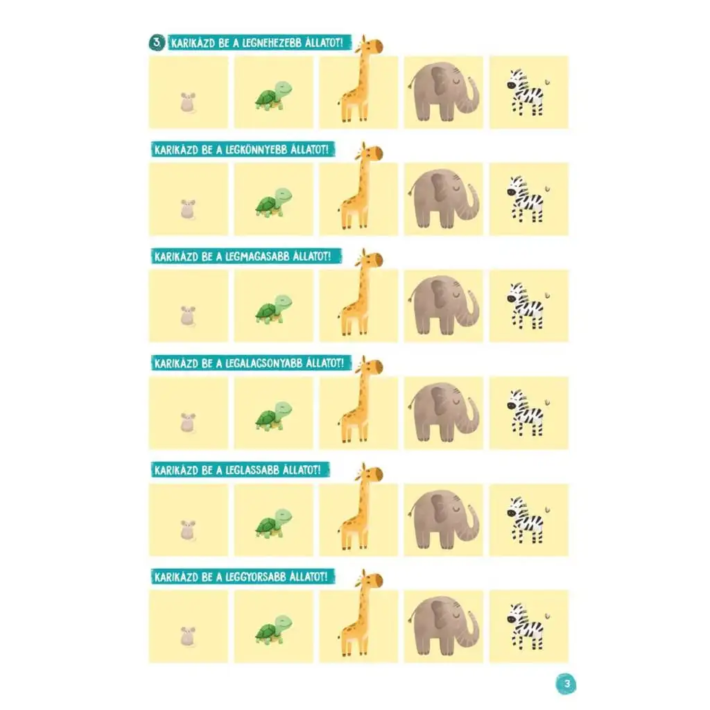Minitanoda - Schulvorbereitende Aufgaben für die mittlere Gruppe kép 3