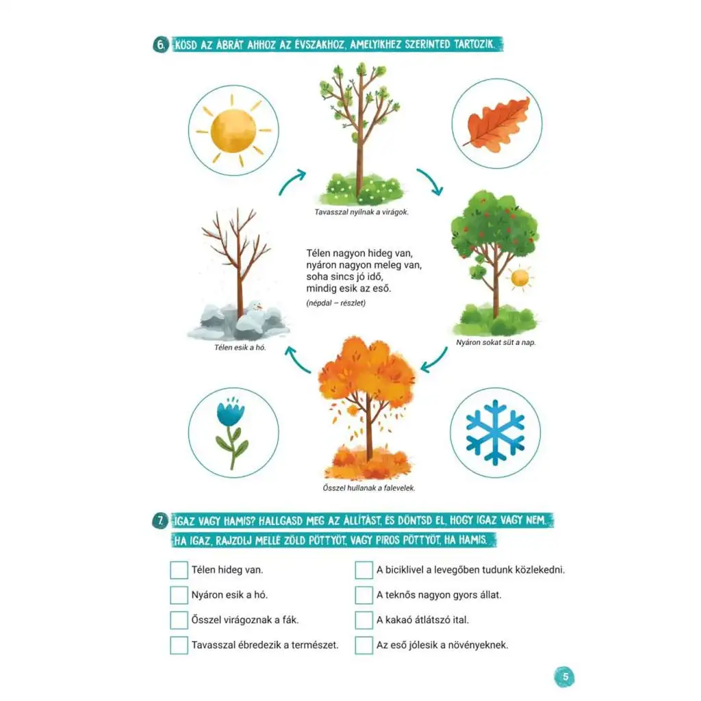 Minitanoda - Schulvorbereitende Aufgaben für die mittlere Gruppe kép 5