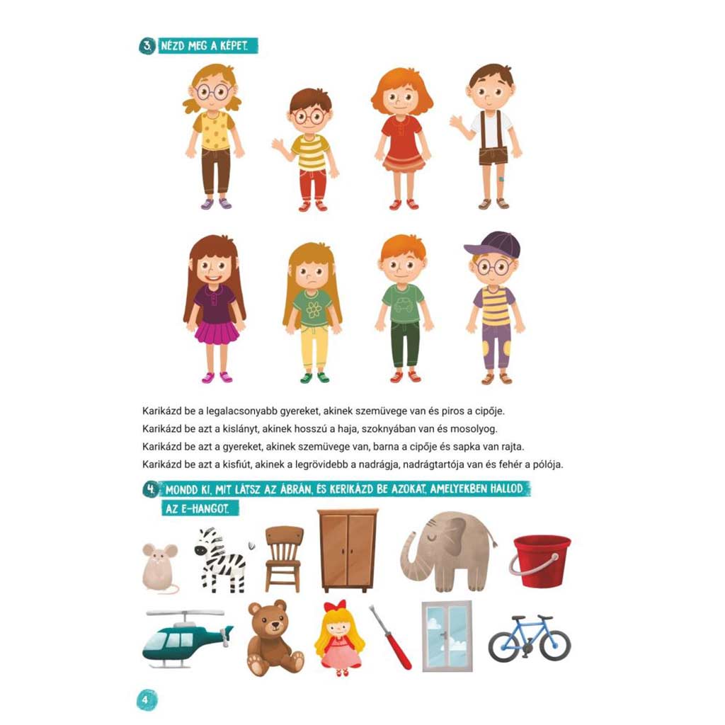 Minitanoda - Schulvorbereitende Aufgaben für Vorschulkinder kép 4