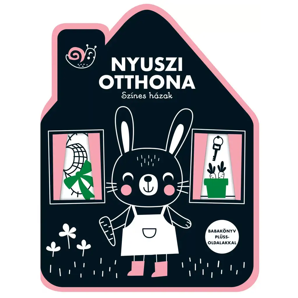 Bunte Häuser - Das Zuhause des Häschens Babybuch mit Plüschseiten