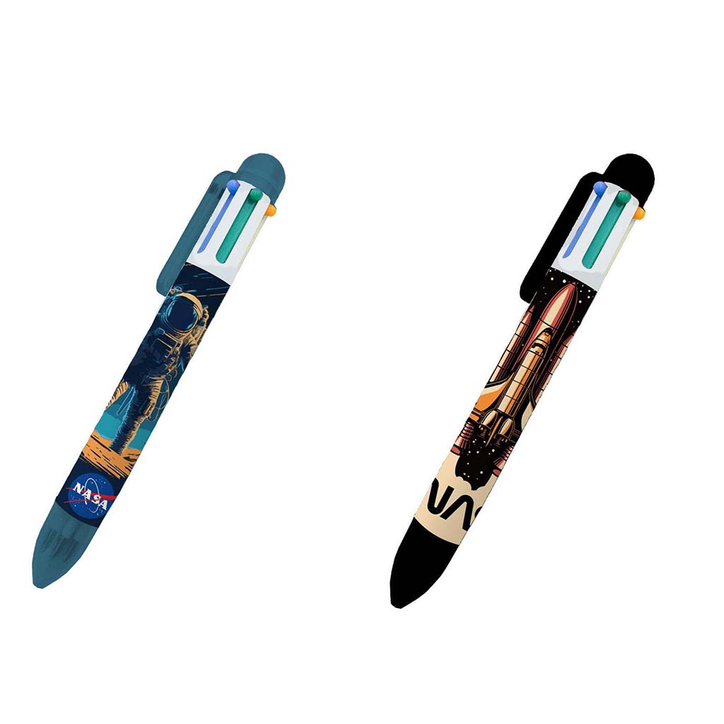 Luna: NASA 6-farbiger Kugelschreiber, verschiedene Ausführungen, 1 Stück kép 2