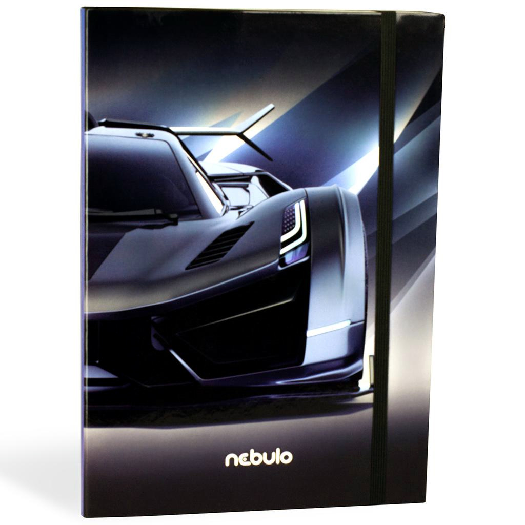 Nebulo: Heftbox im A4-Format Sportwagen