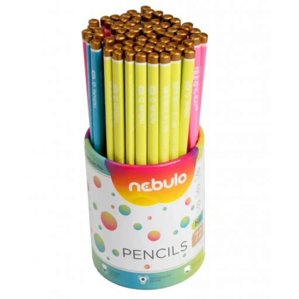 Nebulo: Dreieckiger Graphitstift HB in mehreren Varianten 1 Stk. kép 3