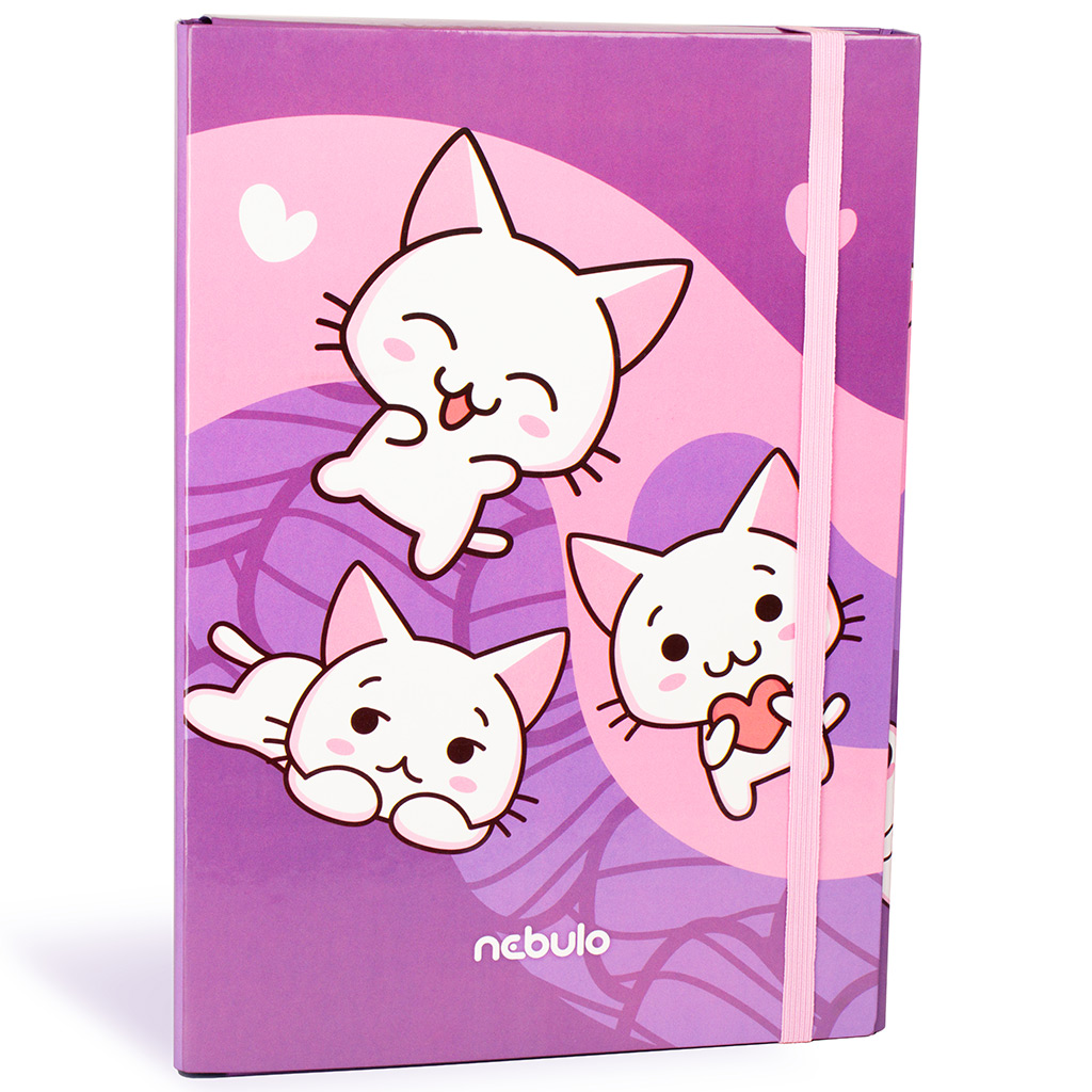 Nebulo: Heftbox A4-Größe Katze