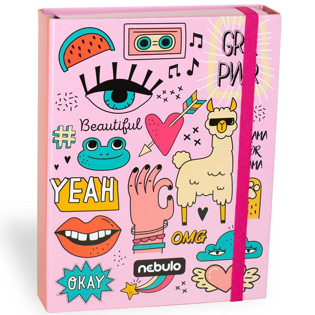 Nebulo: Heftbox A5 Größe Girl Power