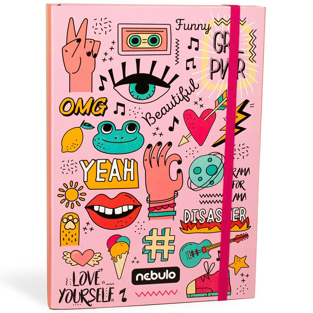 Nebulo: Heftbox Größe A4 Girl Power