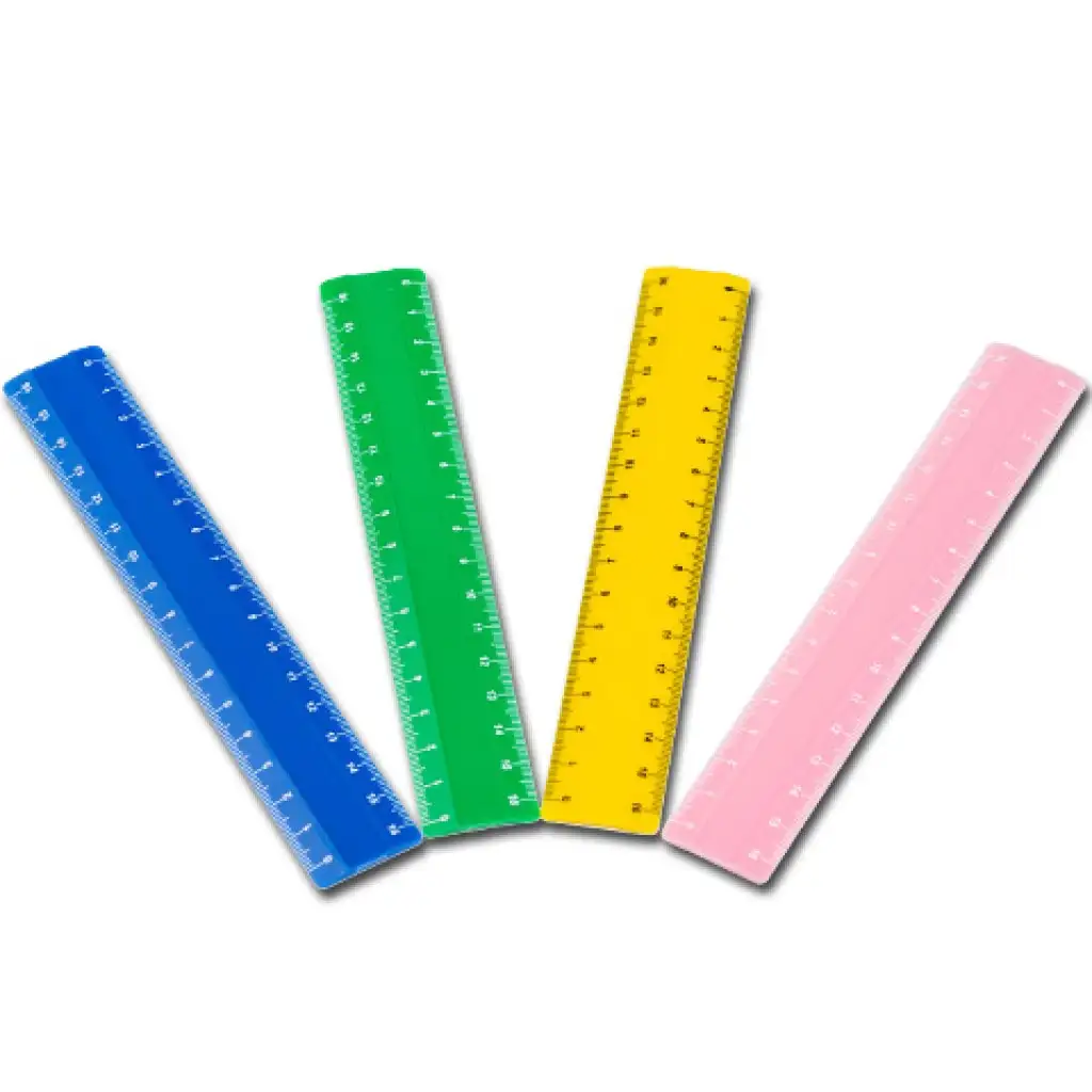 Nebulo: Lineal aus Kunststoff in verschiedenen Farben 16cm kép 2