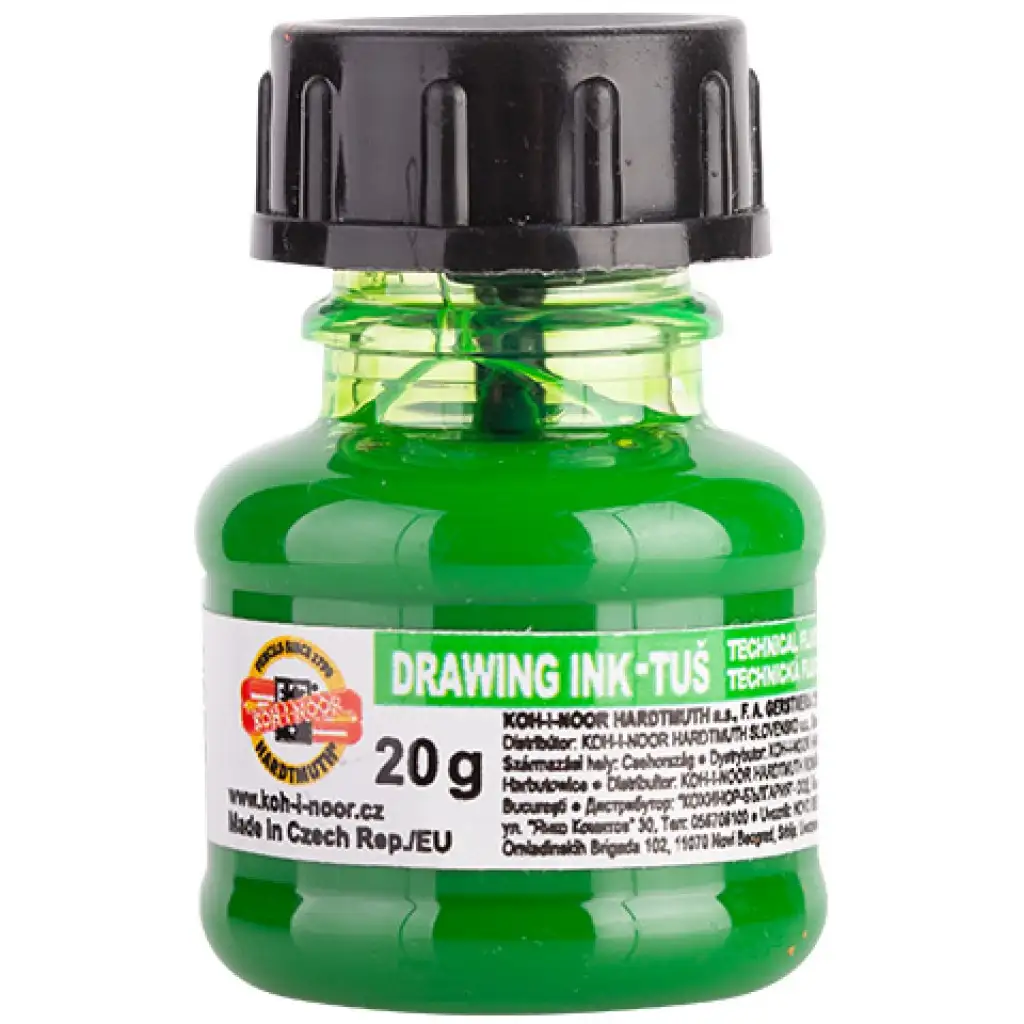 ICO: Koh-I-Noor V0141790502LP neon zöld tus tinta 20gramm kép 1