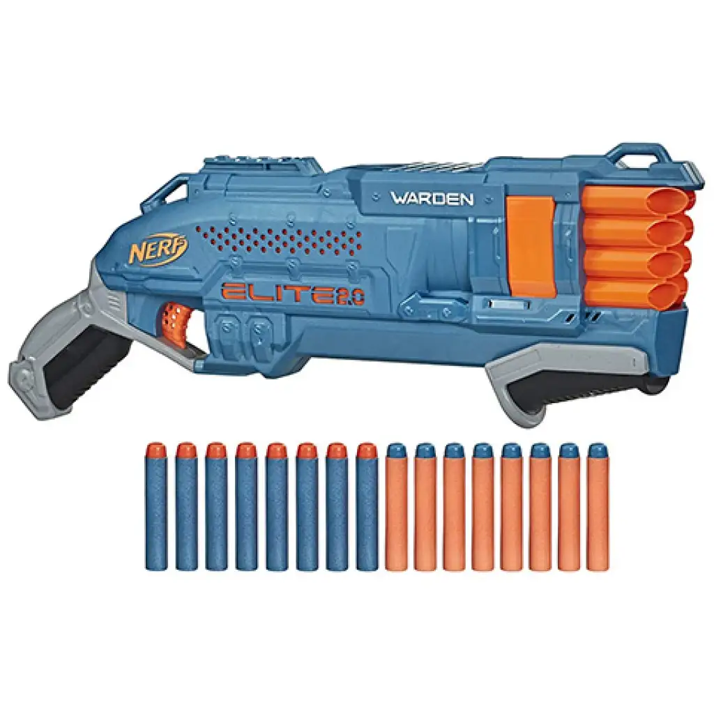 Nerf Elite 2.0 Warden DB-8 Schaumstoffblaster mit 16 Darts - Hasbro kép 2