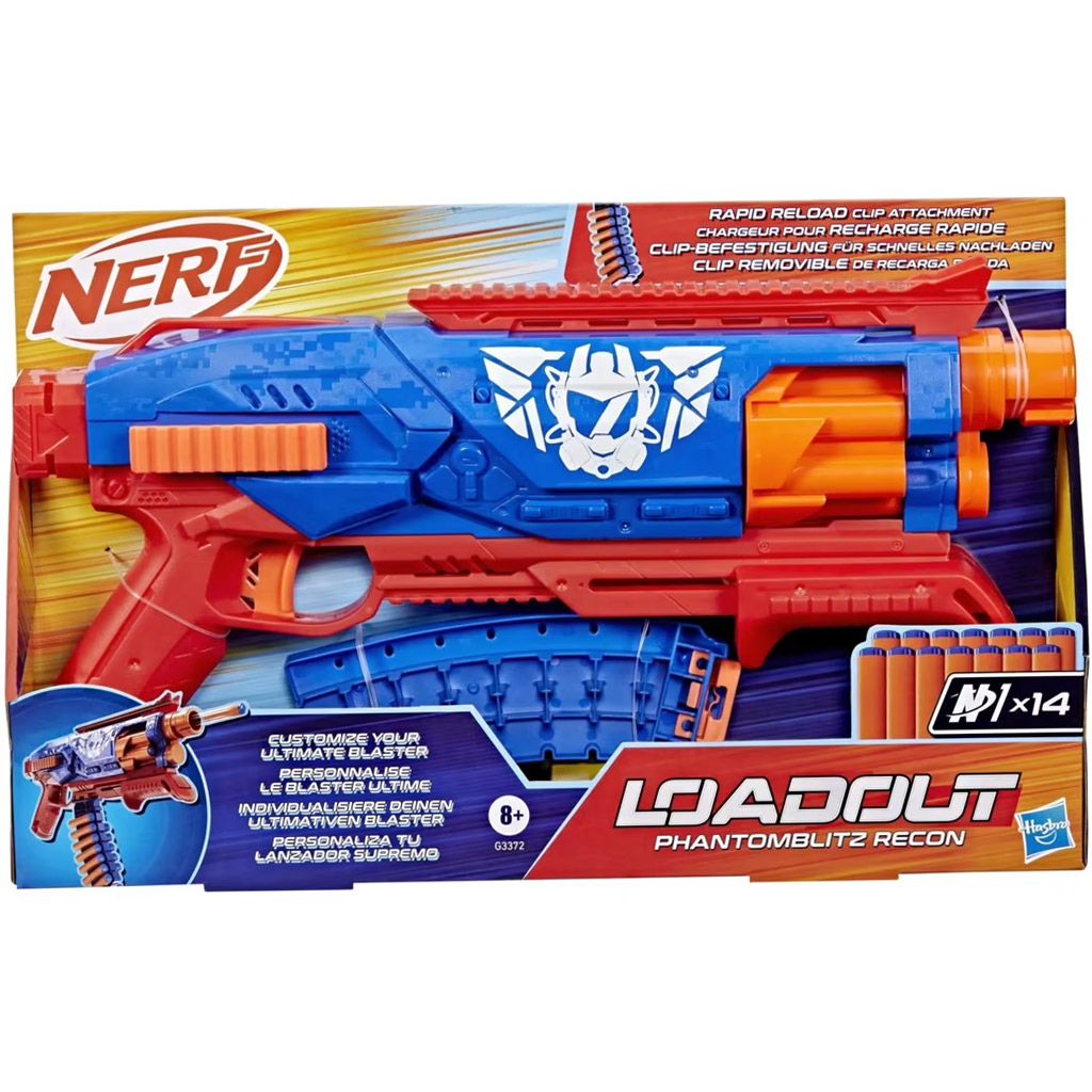 Nerf: Loadout Phantomblitz Recon Schaumstoffblaster - Hasbro
