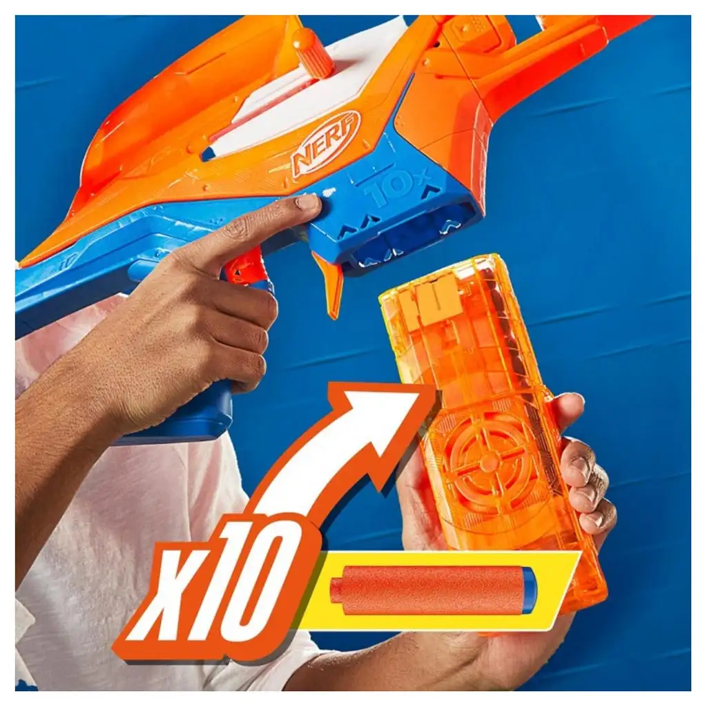 Nerf: N-Serie: Pinpoint Schaumstoffblaster mit 18 Patronen - Hasbro kép 3