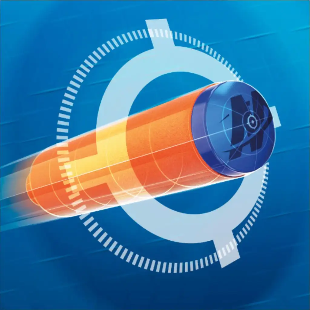 Nerf: N Serie: Ward Schaumstoffblaster - Hasbro kép 4