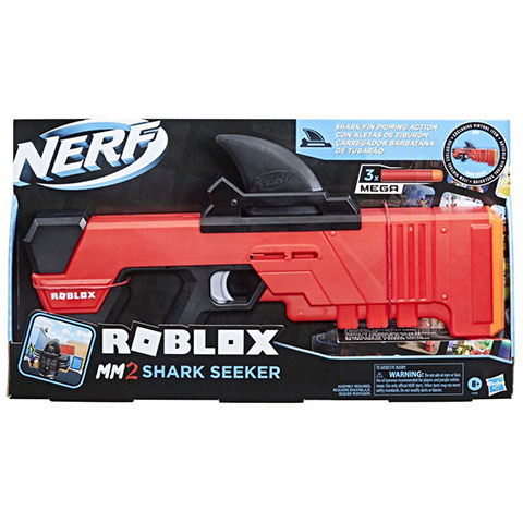 Nerf: Roblox MM2 Shark Seeker szivacslövő fegyver - Hasbro kép 1