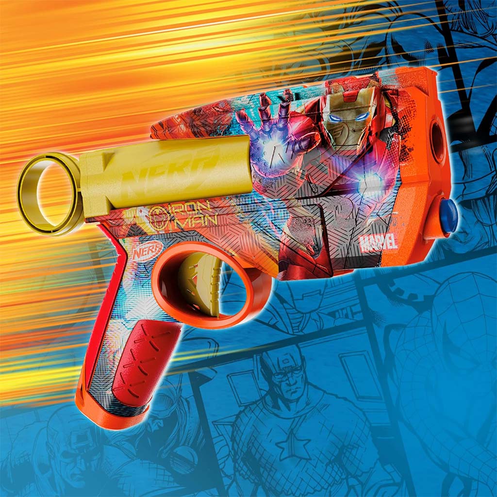 Nerf: Marvel Iron Man Schaumstoffblaster - Hasbro kép 4