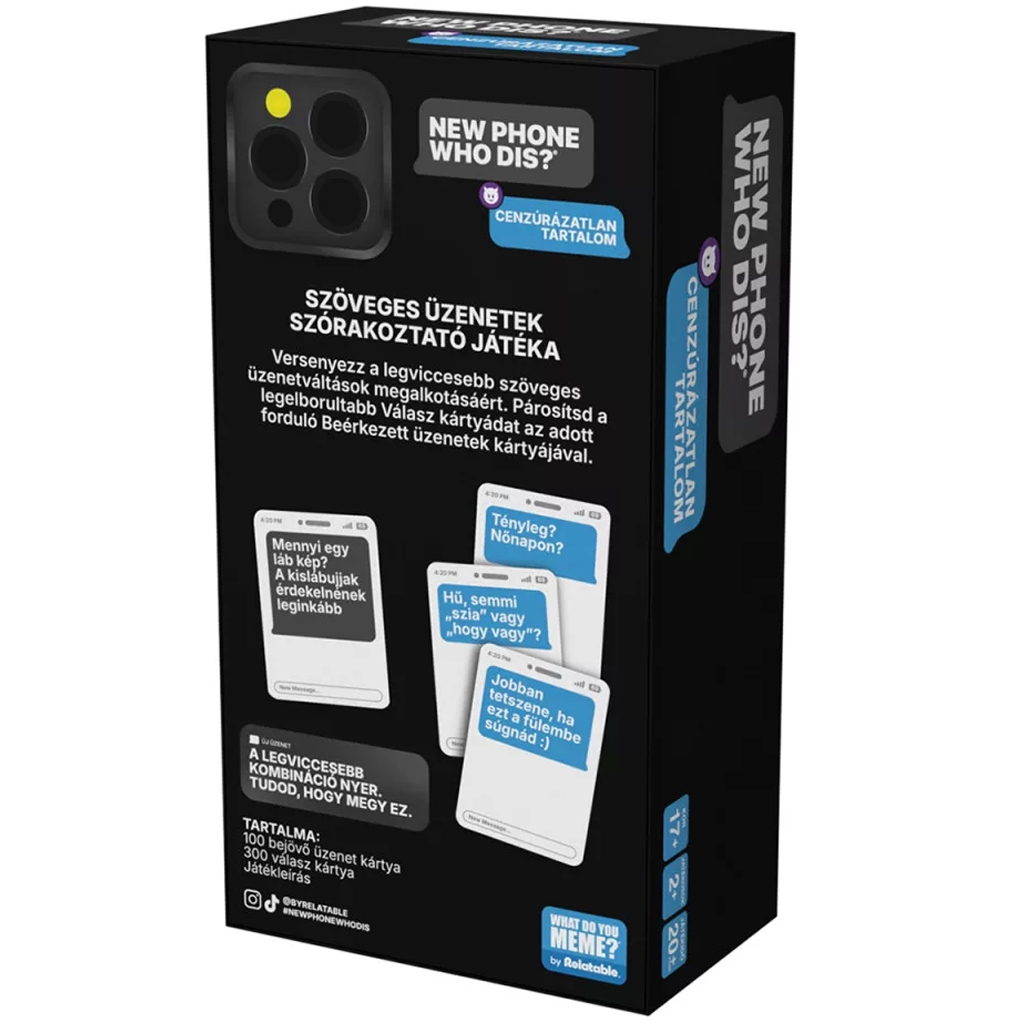 What do you meme? - New Phone, Who Dis? Unzensierter Inhalt, Partyspiel für Erwachsene kép 2