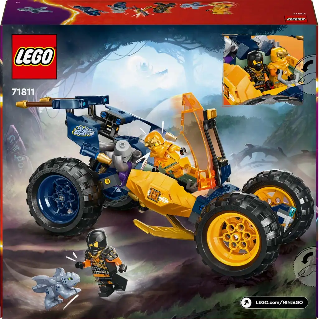 LEGO® Ninjago: Arins Ninja-Buggy (71811) kép 2
