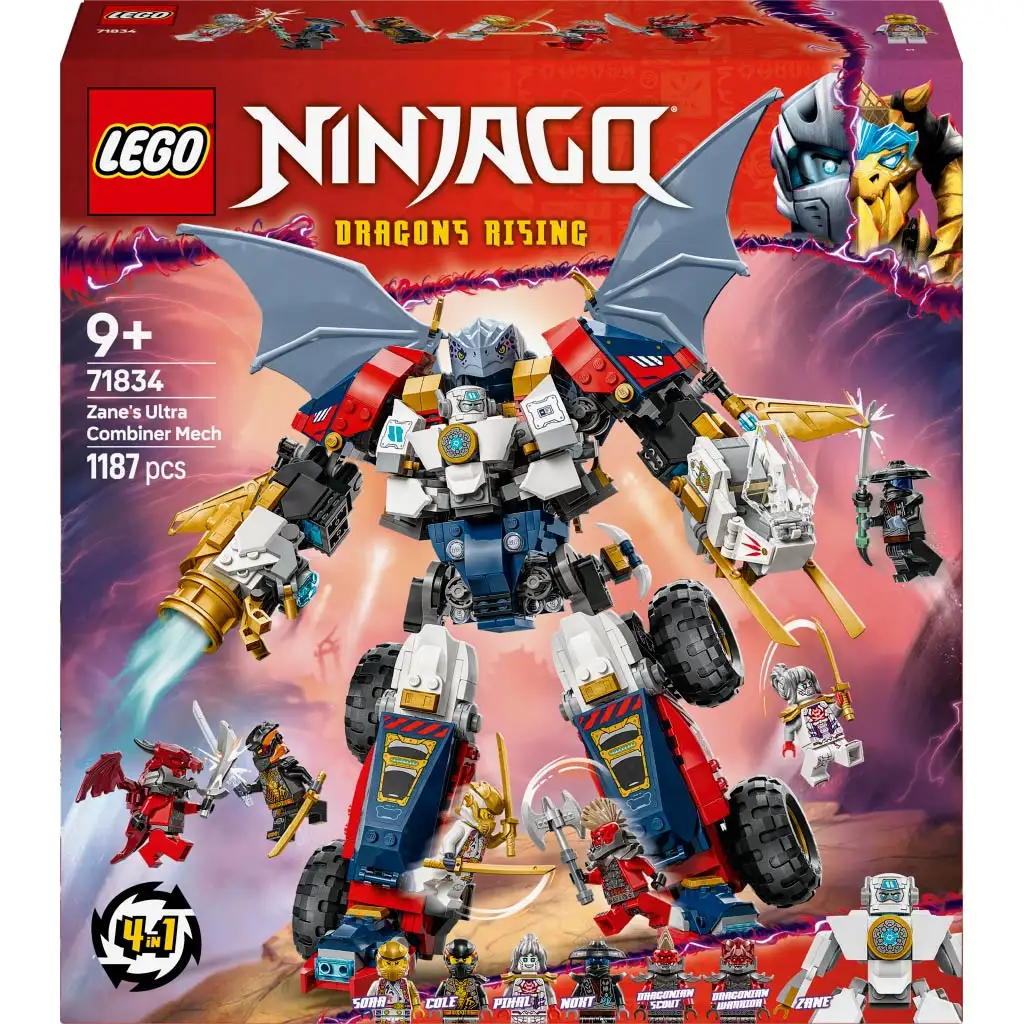 LEGO® Ninjago: Zane kombinálható ultra robotja (71834) kép 1