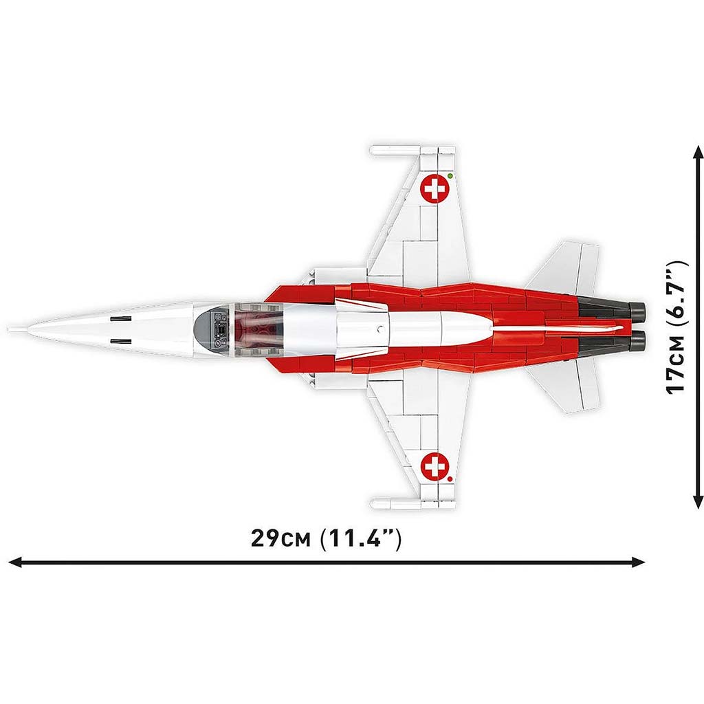 COBI: Northrop F-5 Tiger II repülőgép építőjáték (5857) kép 6