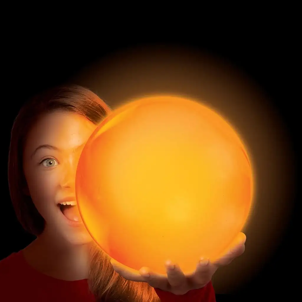 Tiny Glowzilla Wubble leuchtender Neon-Ballon in Orange, 30 cm kép 2