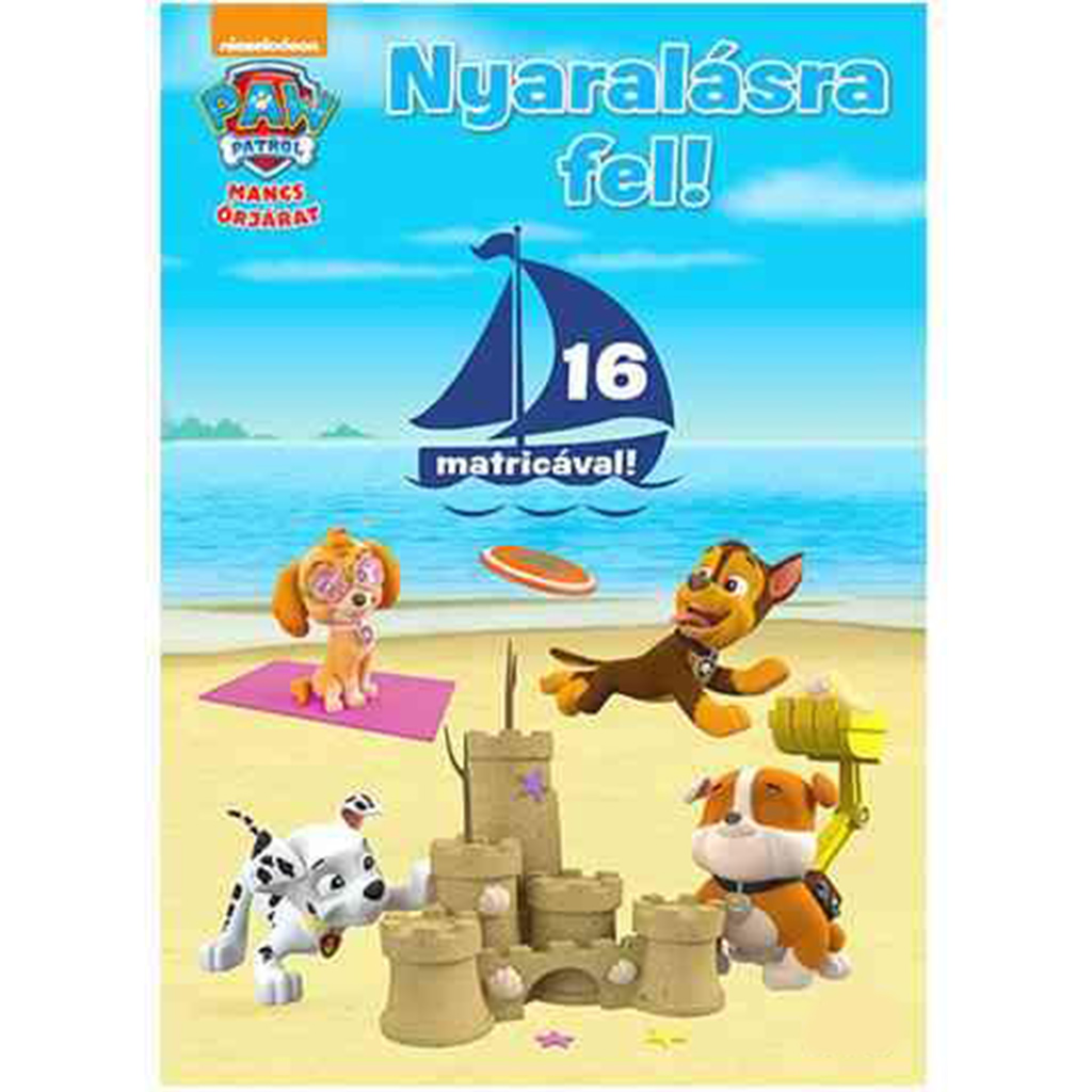 Paw Patrol: Auf in den Urlaub! Beschäftigungsheft mit Stickern