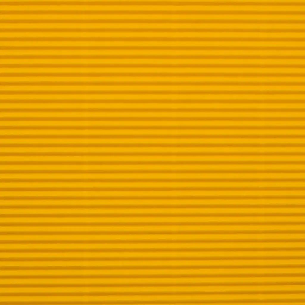 Ockergelber 3D-Dekor-Wellkarton B2 50x70cm 1 Stk