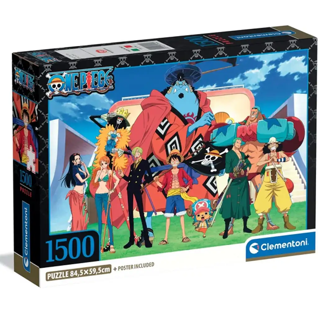 One Piece HQC 1500-teiliges Kompaktpuzzle - Clementoni