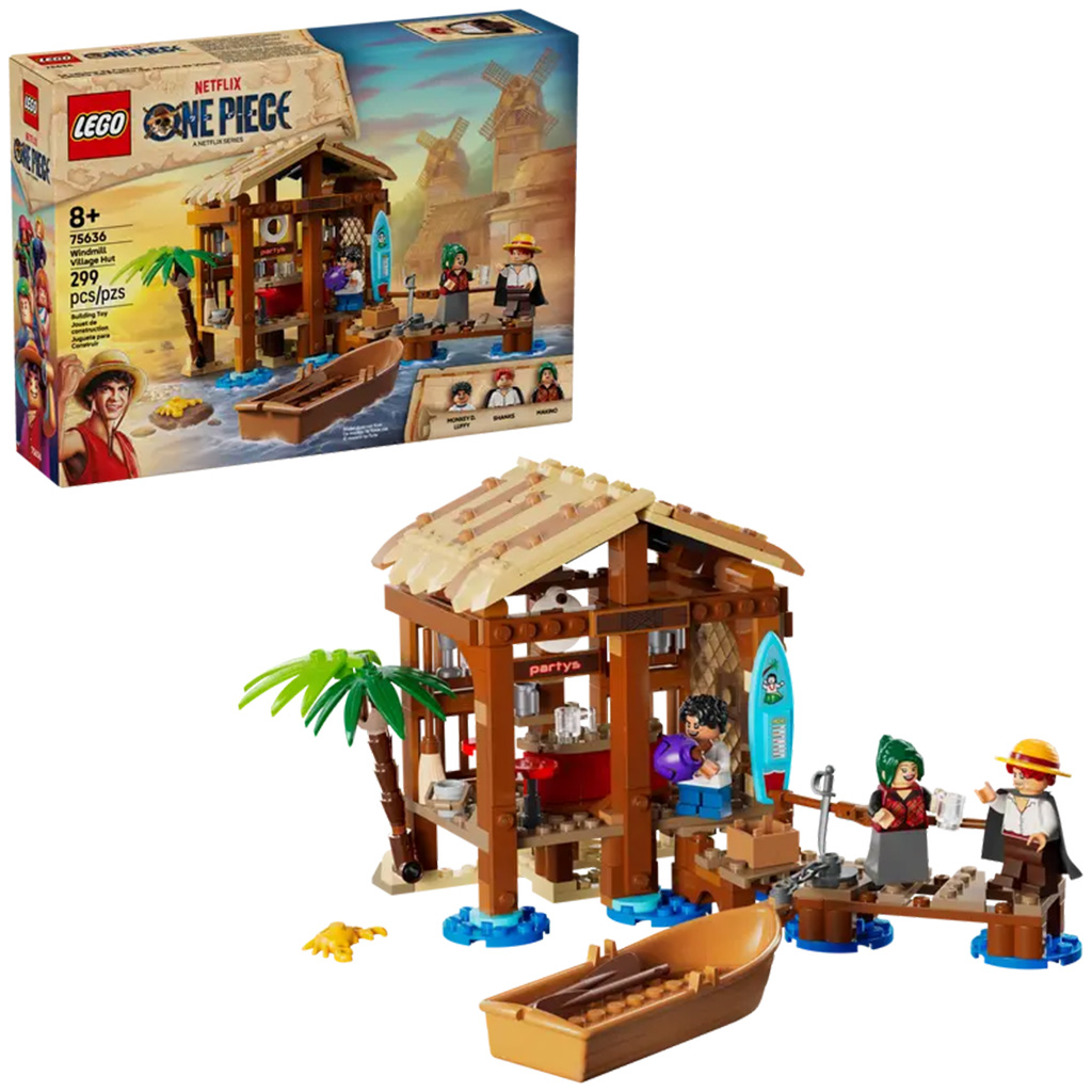 LEGO® One Piece: Hütte im Windmühlendorf (75636)