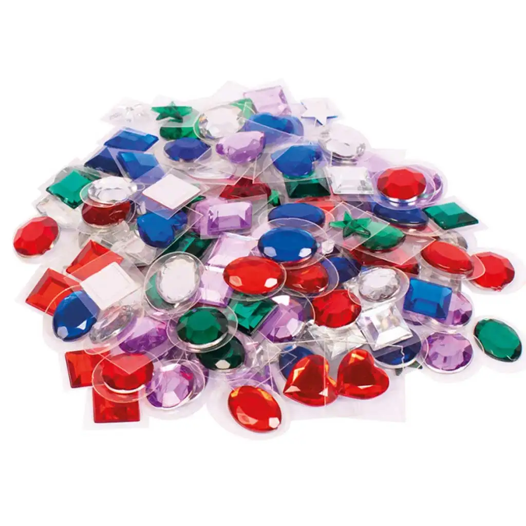 PlayBox: Selbstklebende Kristallsteine 150 Stück 10-14mm kép 2