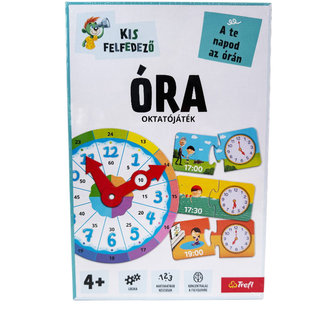 Kleiner Entdecker: Uhr Lernspiel neue Ausgabe – Trefl