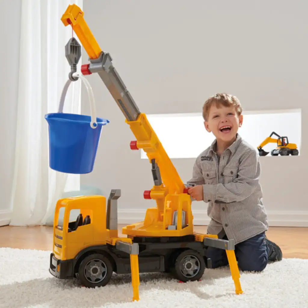 LENA: Riesiger Kranwagen 70cm kép 5