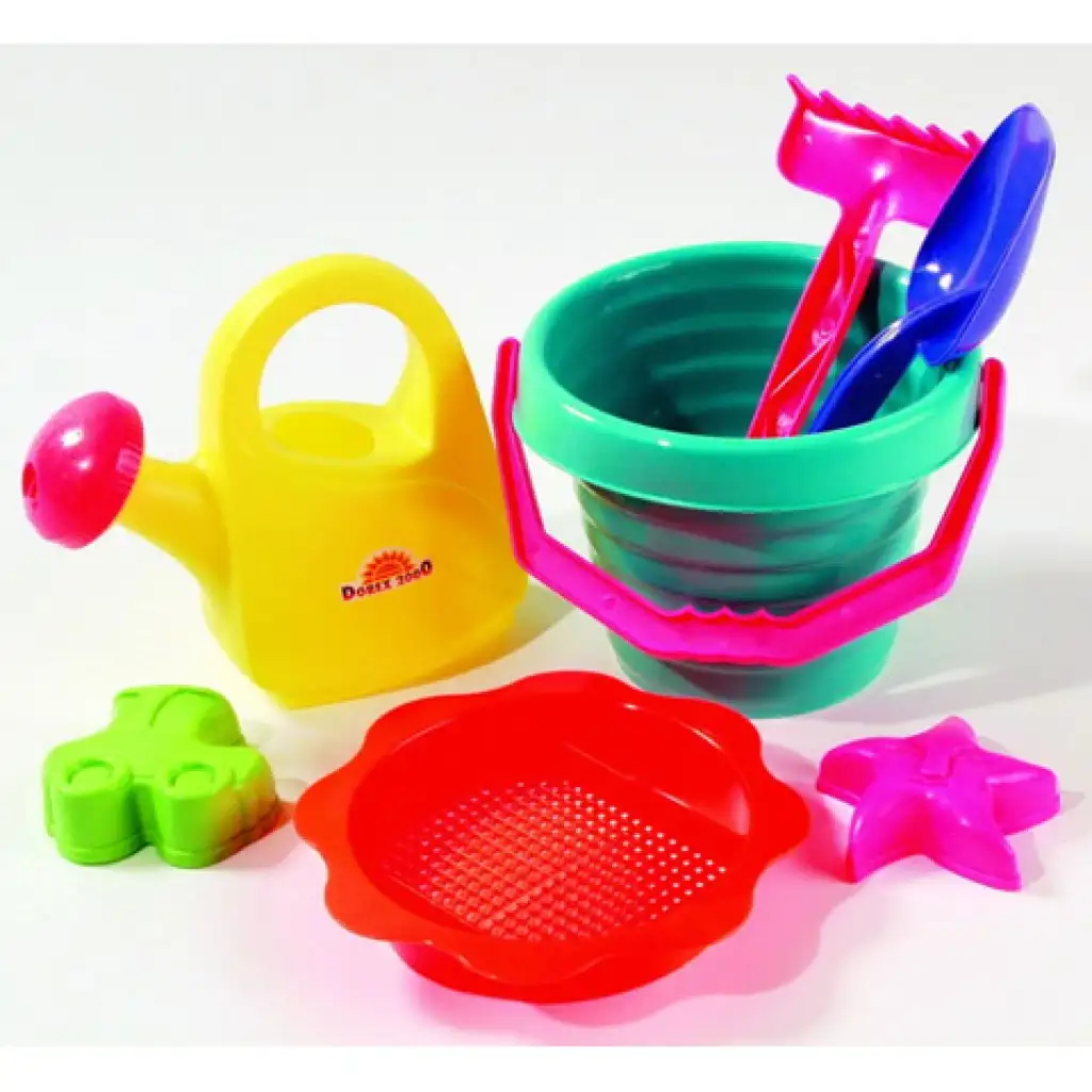 Riesiger Sandkasten-Set mit Gießkanne