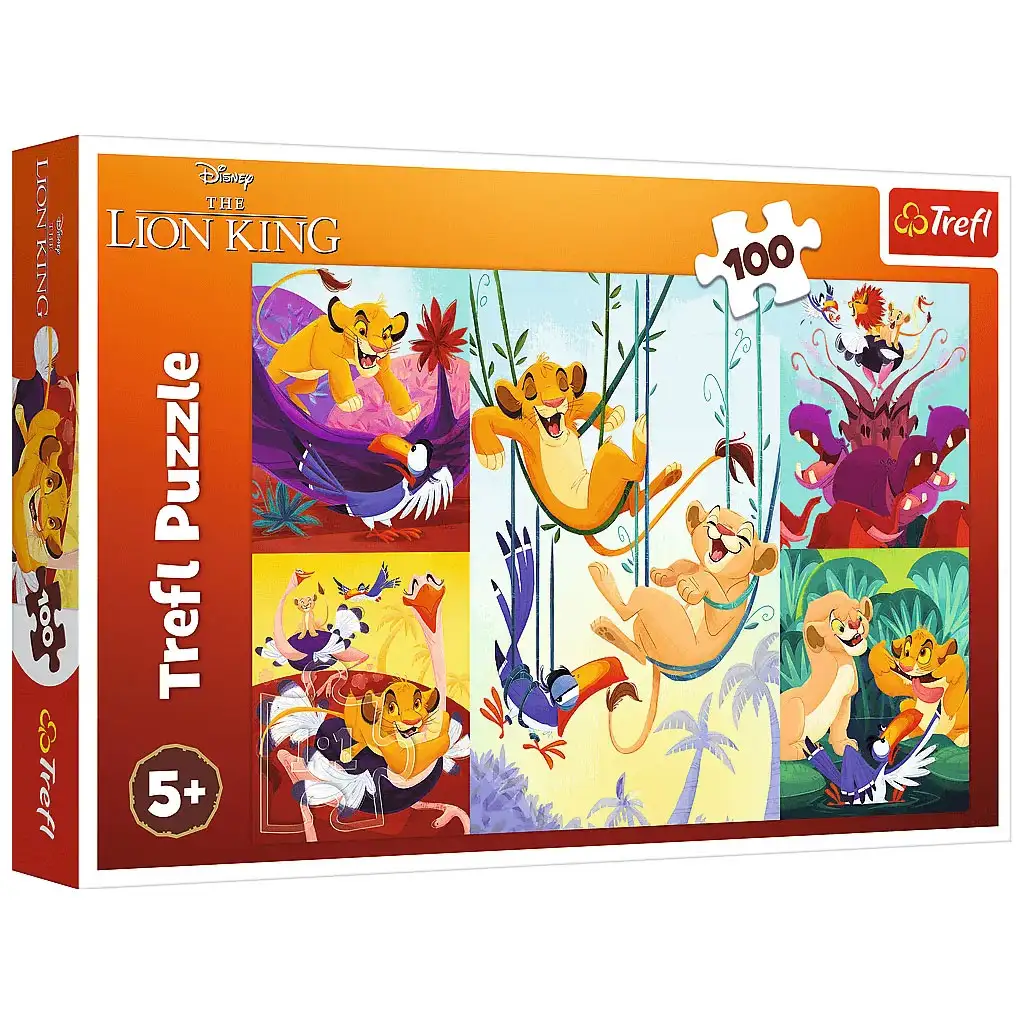 Disney: Der König der Löwen 100-teiliges Puzzle - Trefl