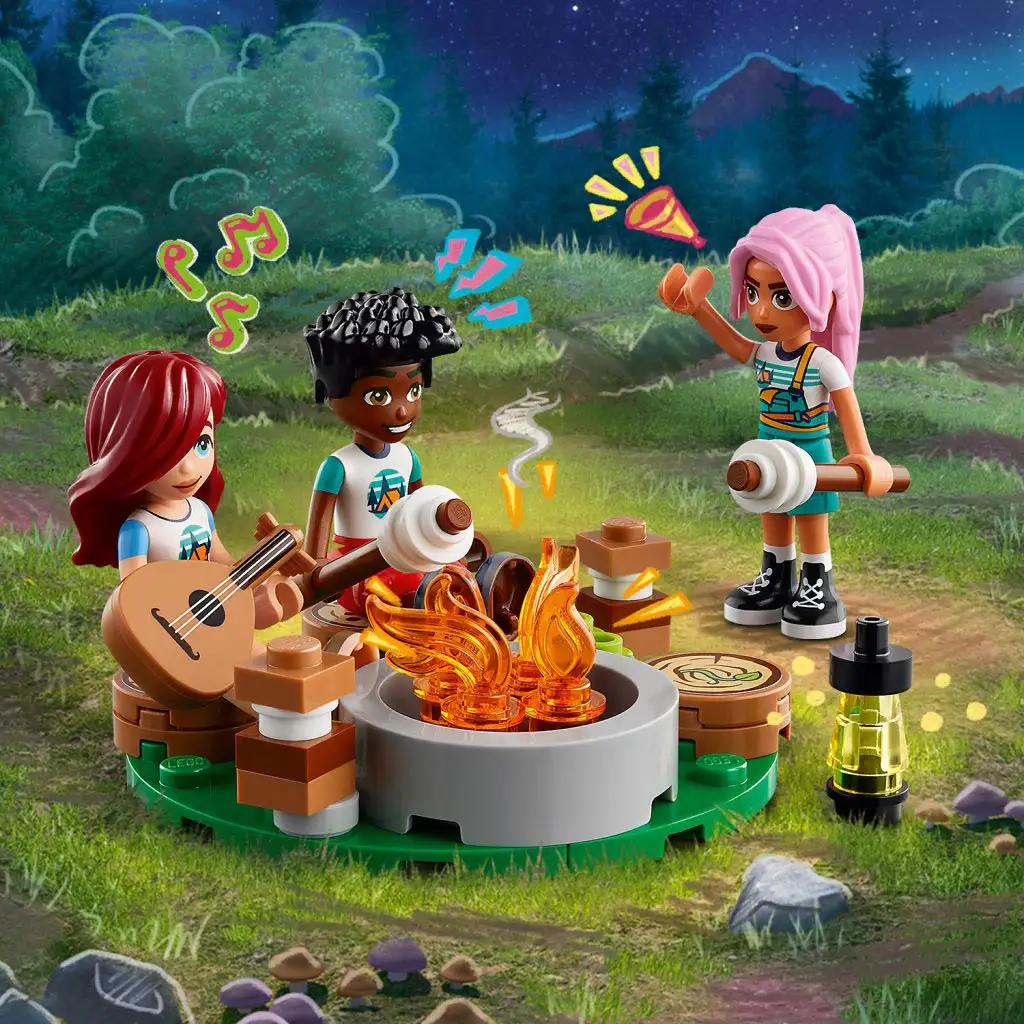LEGO® Friends: Gemütliche Hütten im Abenteuercamp (42624) kép 8