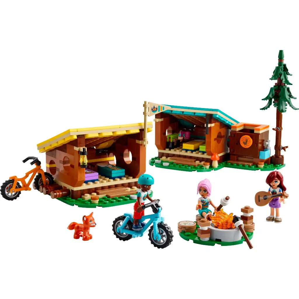 LEGO® Friends: Gemütliche Hütten im Abenteuercamp (42624) kép 5