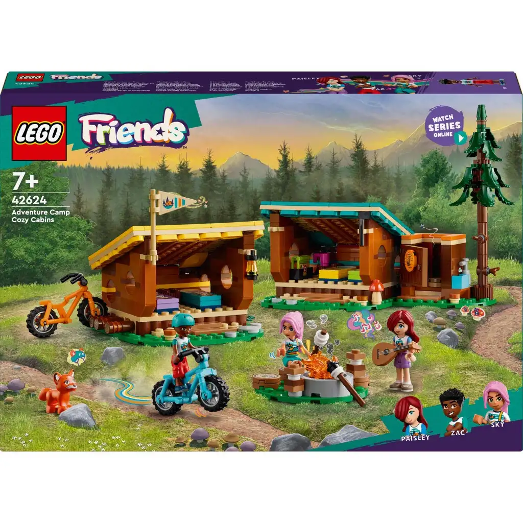 LEGO® Friends: Gemütliche Hütten im Abenteuercamp (42624) kép 6