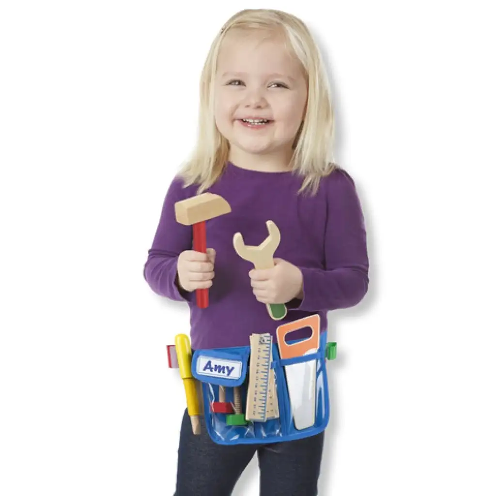 Werkzeuggürtel aus Holz - Melissa & Doug kép 3