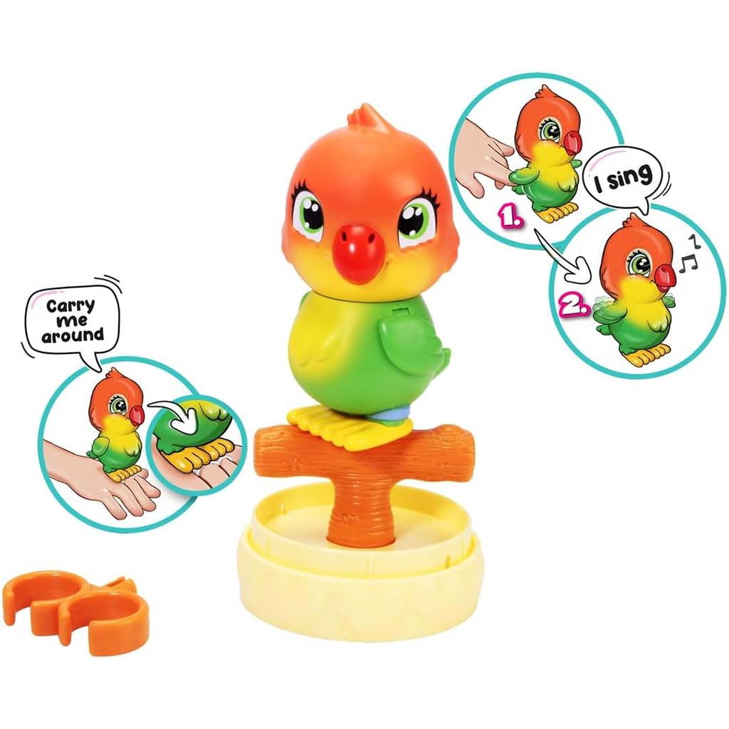 Pamper Petz: Mini Birdy interaktiver Vogel - Simba Toys kép 2