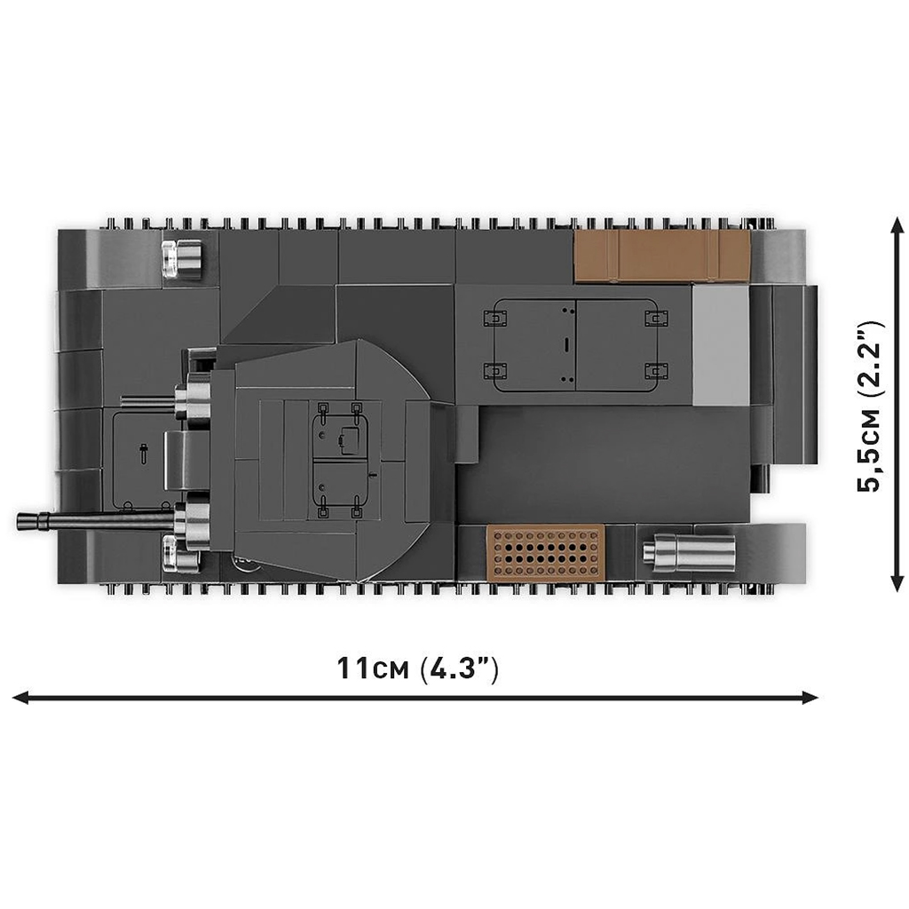 COBI: Panzer II Ausf. A Bausatz (2718) kép 4